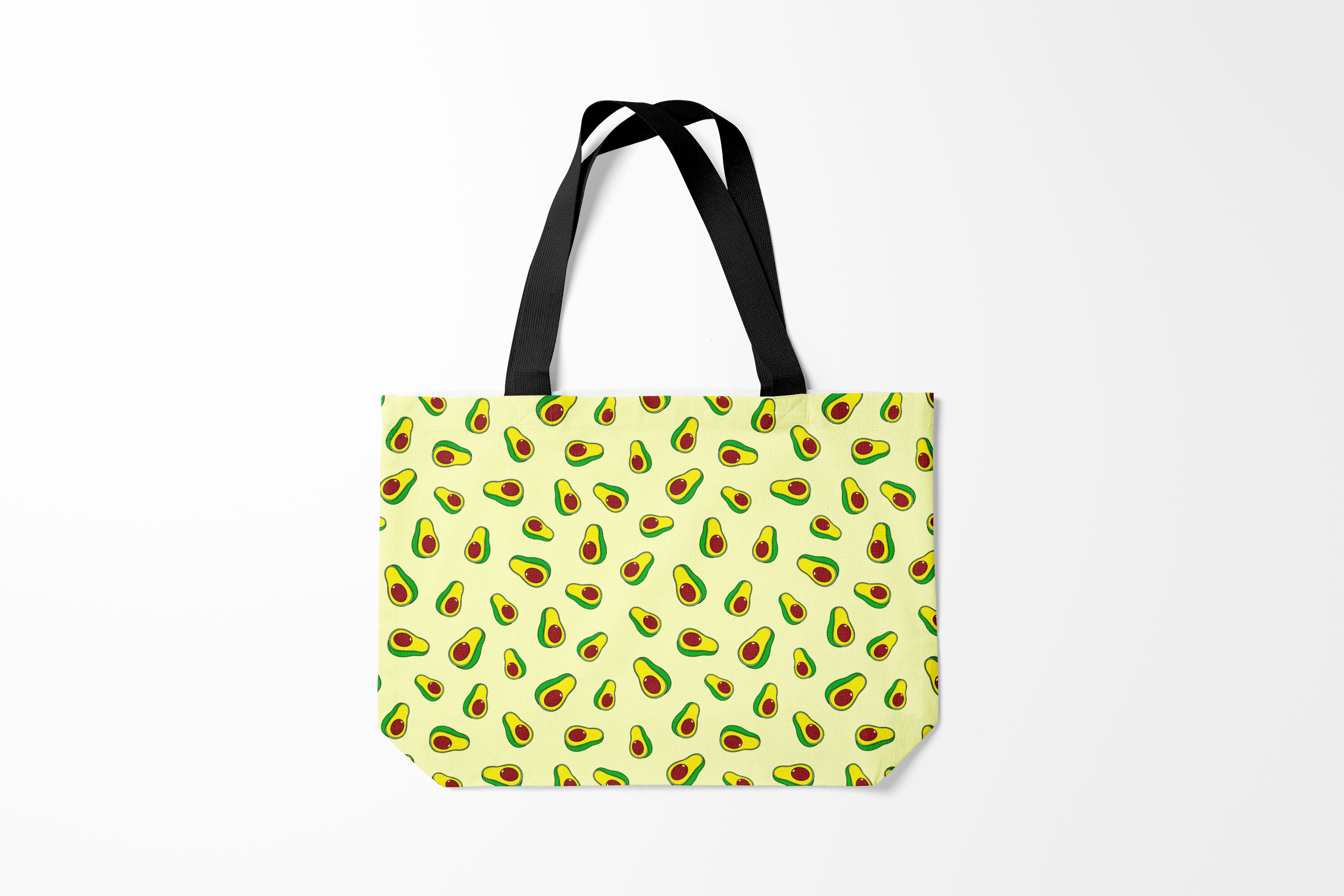 

Сумка шoппер унисекс Burnettie Авокадо Avocado, желтый, Авокадо Avocado