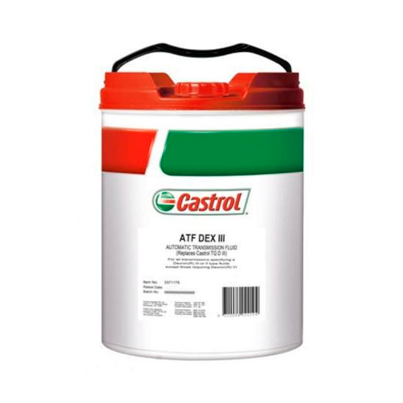 фото Масло трансмиссионное castrol atf dex iii (18 л.)