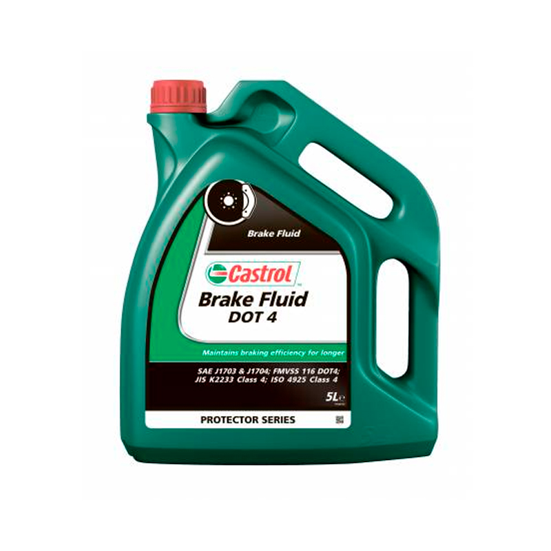 фото Тормозная жидкость castrol brake fluid dot 4 (5 л.)