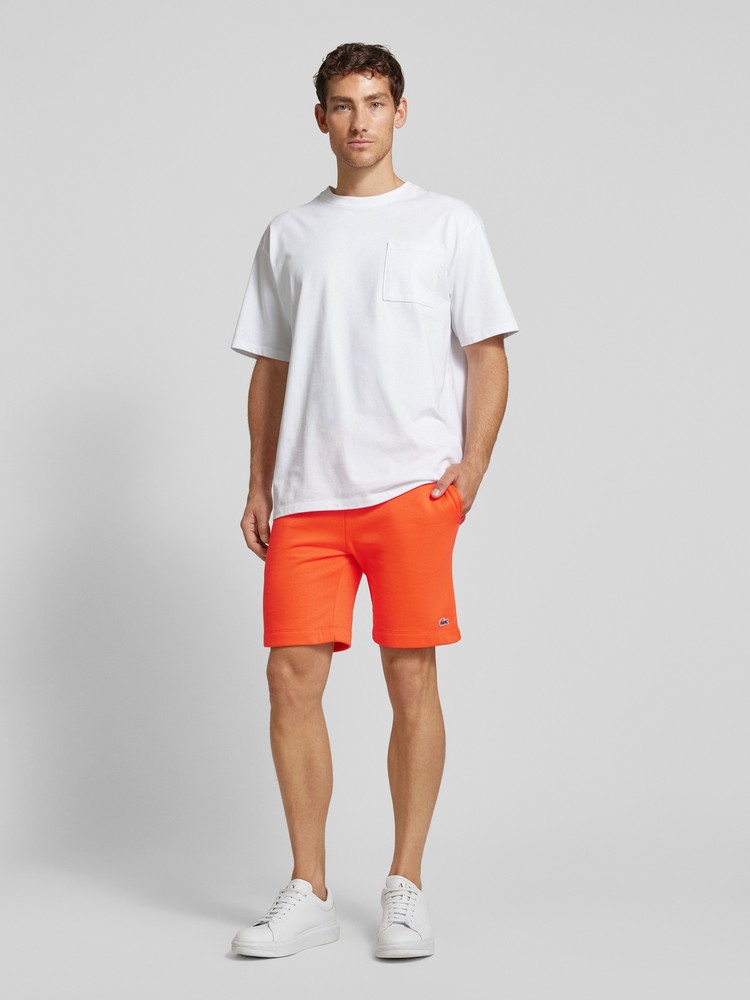 

Повседневные шорты мужские Lacoste GH9627-00 оранжевые XXL, Оранжевый, GH9627-00