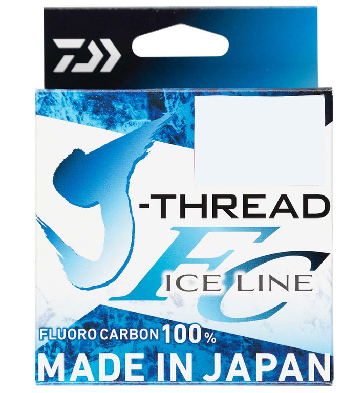 Леска флюорокарбон DAIWA J-THREAD FLUORO CARBON ICE LINE 0,17мм, 50м, 2,1кг, Clear