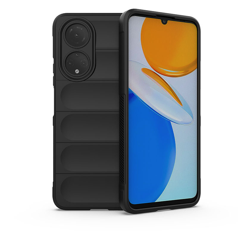 

Противоударный чехол Flexible Case для Honor X7, черный, Flexible Case
