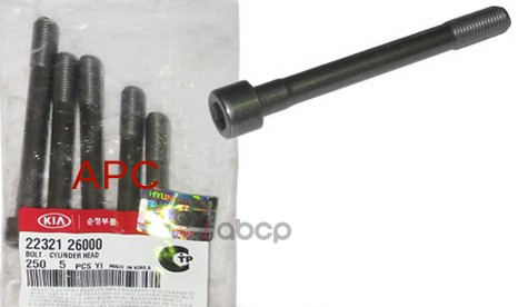 

Болт HYUNDAI Accent (99-),Elantra (00-),Getz,Matrix DOHC головки блока OE