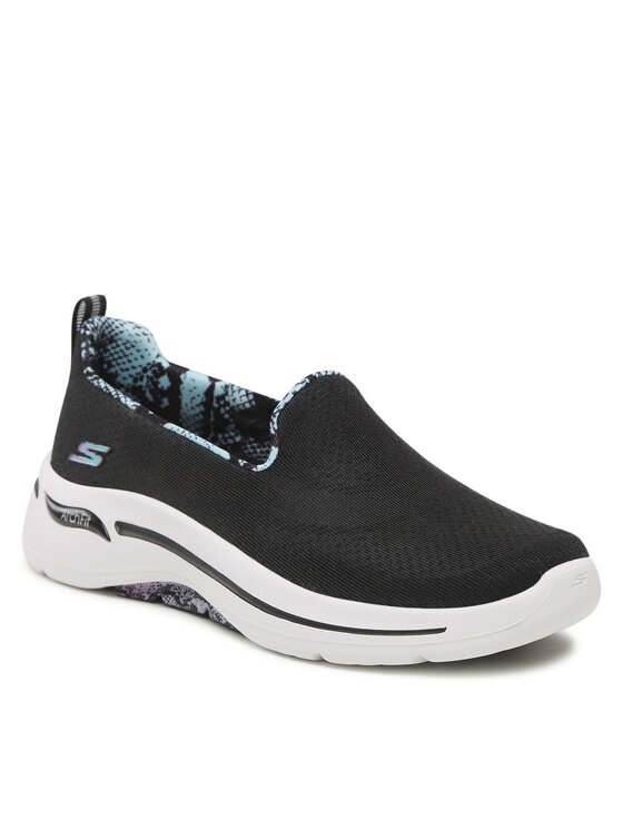 

Слипоны Wild Vision 124475/BKMT Skechers Черный 37,5 EU, Wild Vision 124475/BKMT