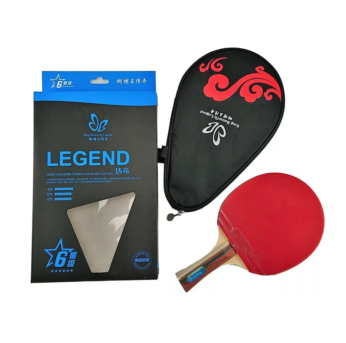 

Ракетка для настольного тенниса Legend 6*, MA060019010867