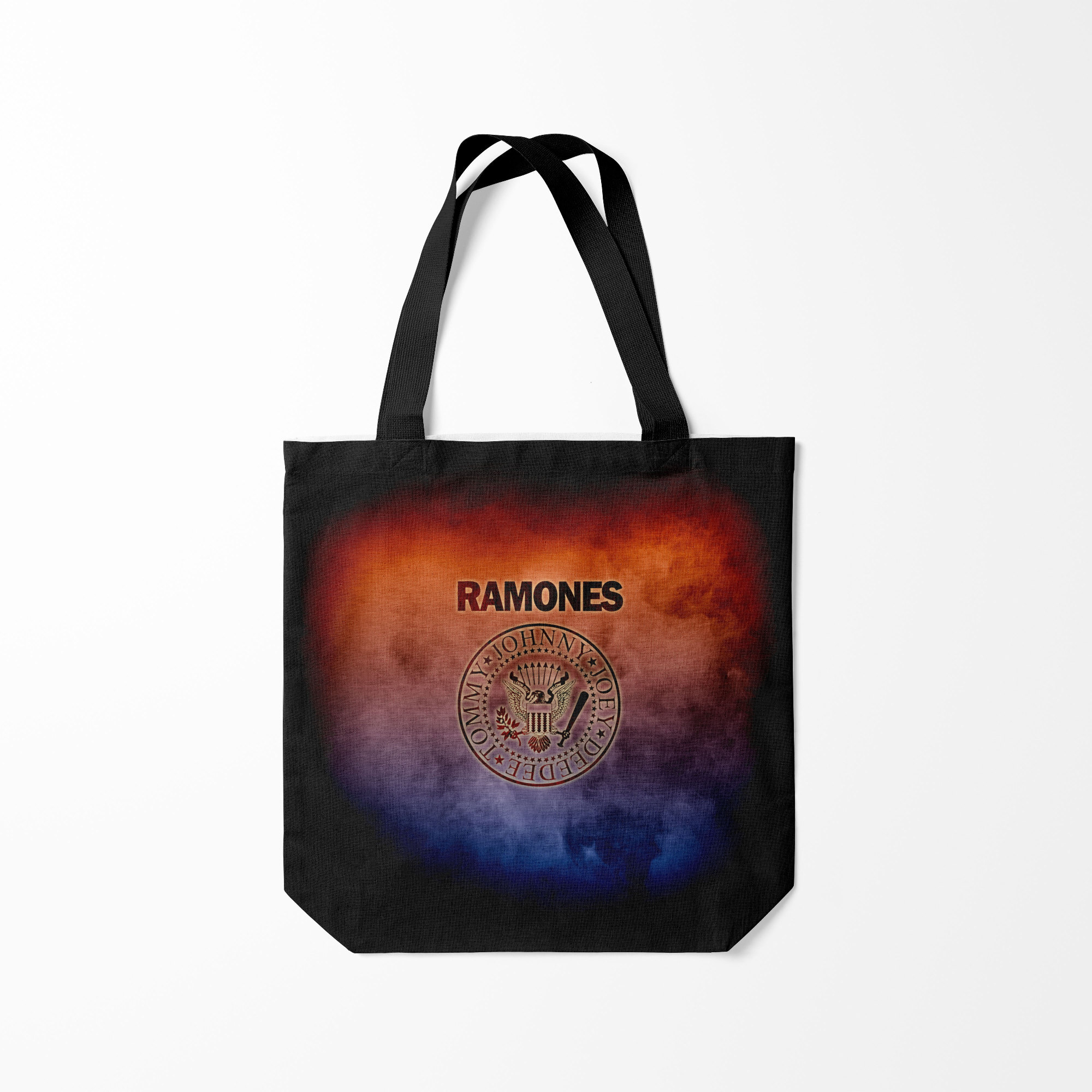 

Сумка шoппер унисекс Burnettie Ramones, черный, Ramones