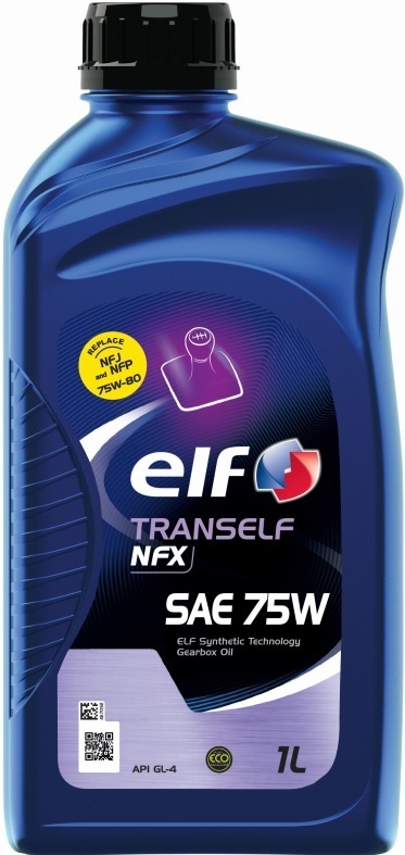 Трансмиссионное масло ELF Tranself NFX SAE 75W, 1л