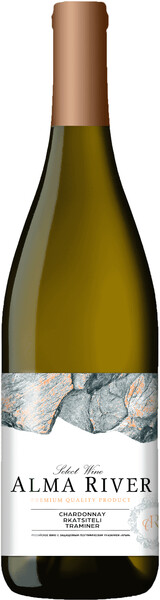 

Вино "Alma River" Chardonnay-Rkatsiteli-Traminer, 0,75 л