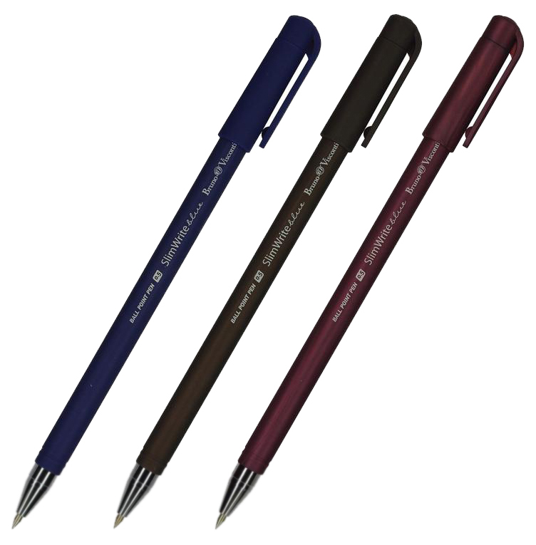 

Ручка шариковая SlimWriteORIGINAL 0.5 мм,син(3цв.кор)20-0006