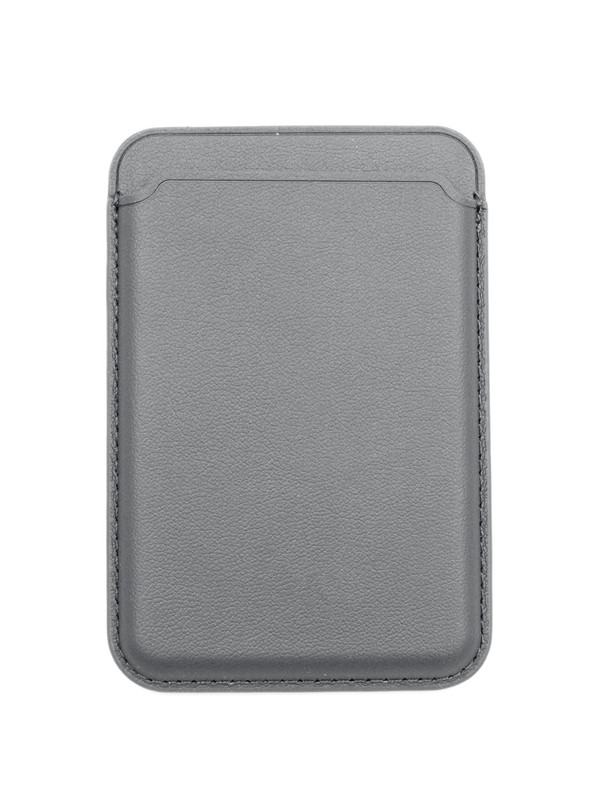 

Картхолдер Leather Collection кожаный MagSafe на iPhone 15 Plus-Чёрный, Черный, Apple iPhone 15 Plus