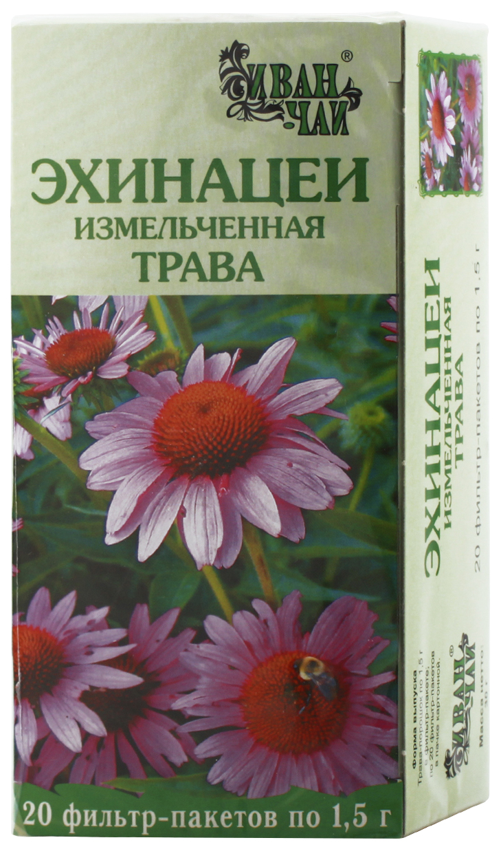 Купить Эхинацея Иван-Чай трава фильтр-пакеты 1, 5 г 20 шт.