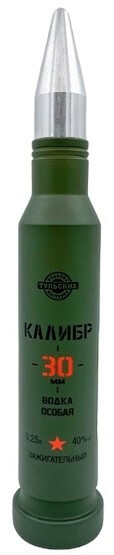 

Водка Калибр 30 мм Зажигательный 0,25 л
