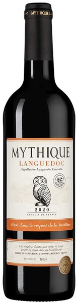 

Вино Val d'Orbieu-Uccoar, "Mythique" Languedoc AOC Rouge, 2020, 0,75 л