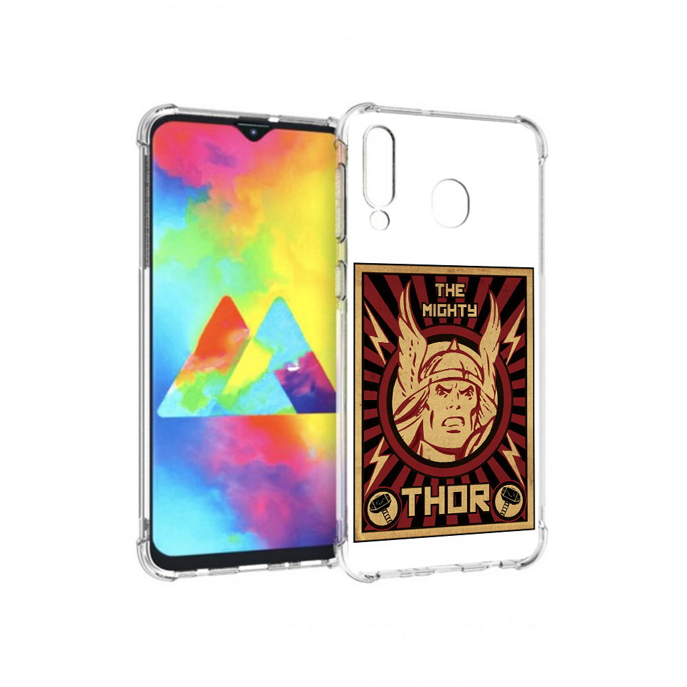 

Чехол MyPads Tocco для Samsung Galaxy M30 тор лицо (PT138437.525.646), Прозрачный, Tocco