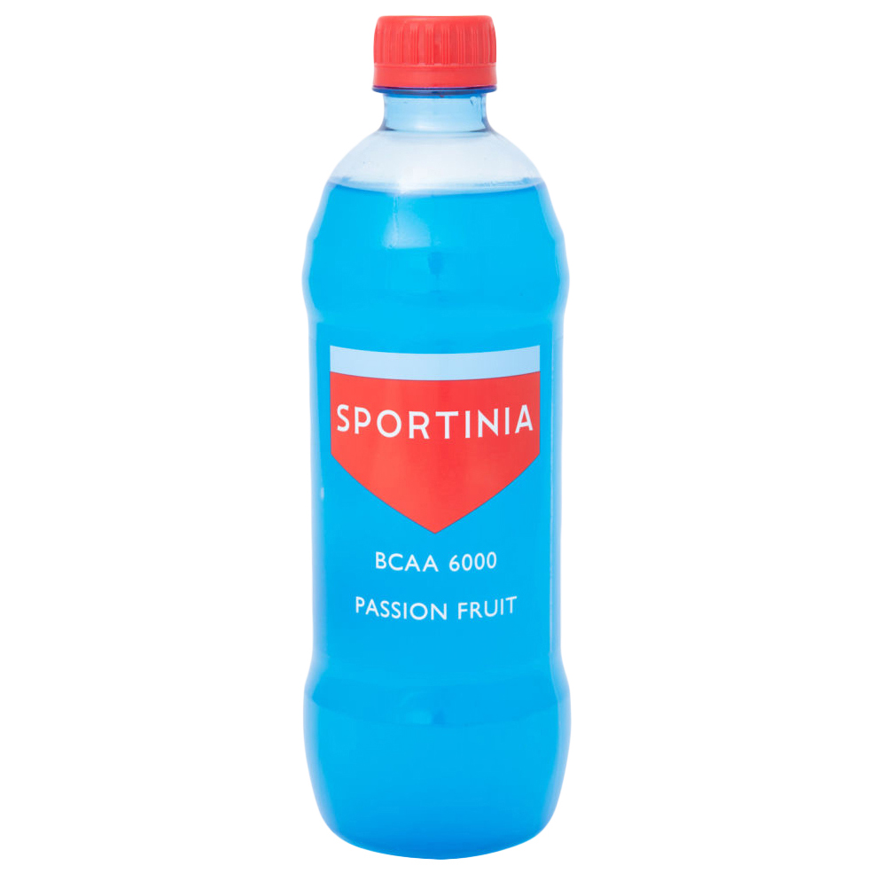 фото Напиток sportinia bcaa 6000 passion fruit 500 мл, 12 шт.