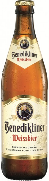 

Пиво Bitburger Braugruppe Benediktiner Weissbier 5,4% 0,5 л, Светлое