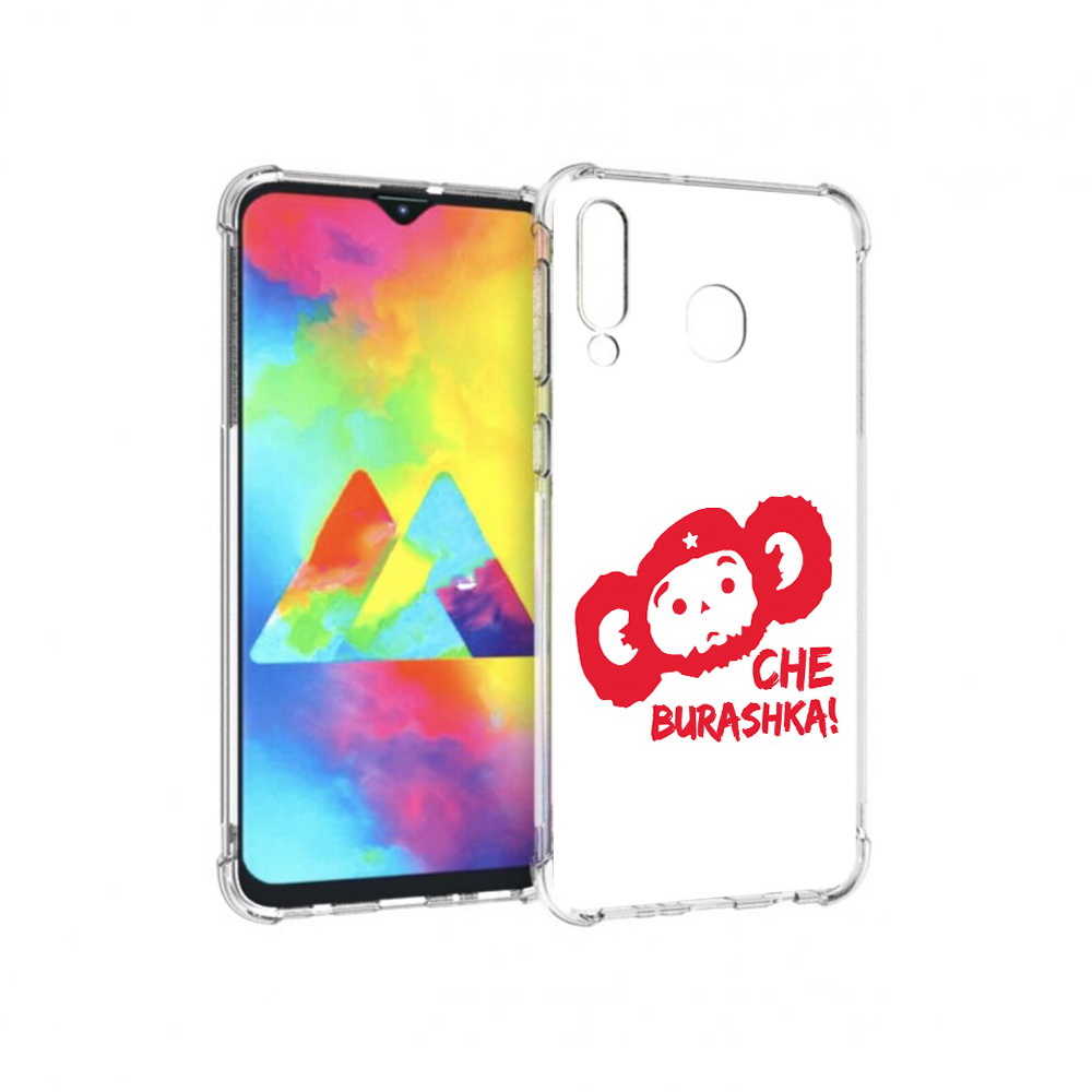 

Чехол MyPads Tocco для Samsung Galaxy M30 чебурашка (PT138437.525.672), Прозрачный, Tocco