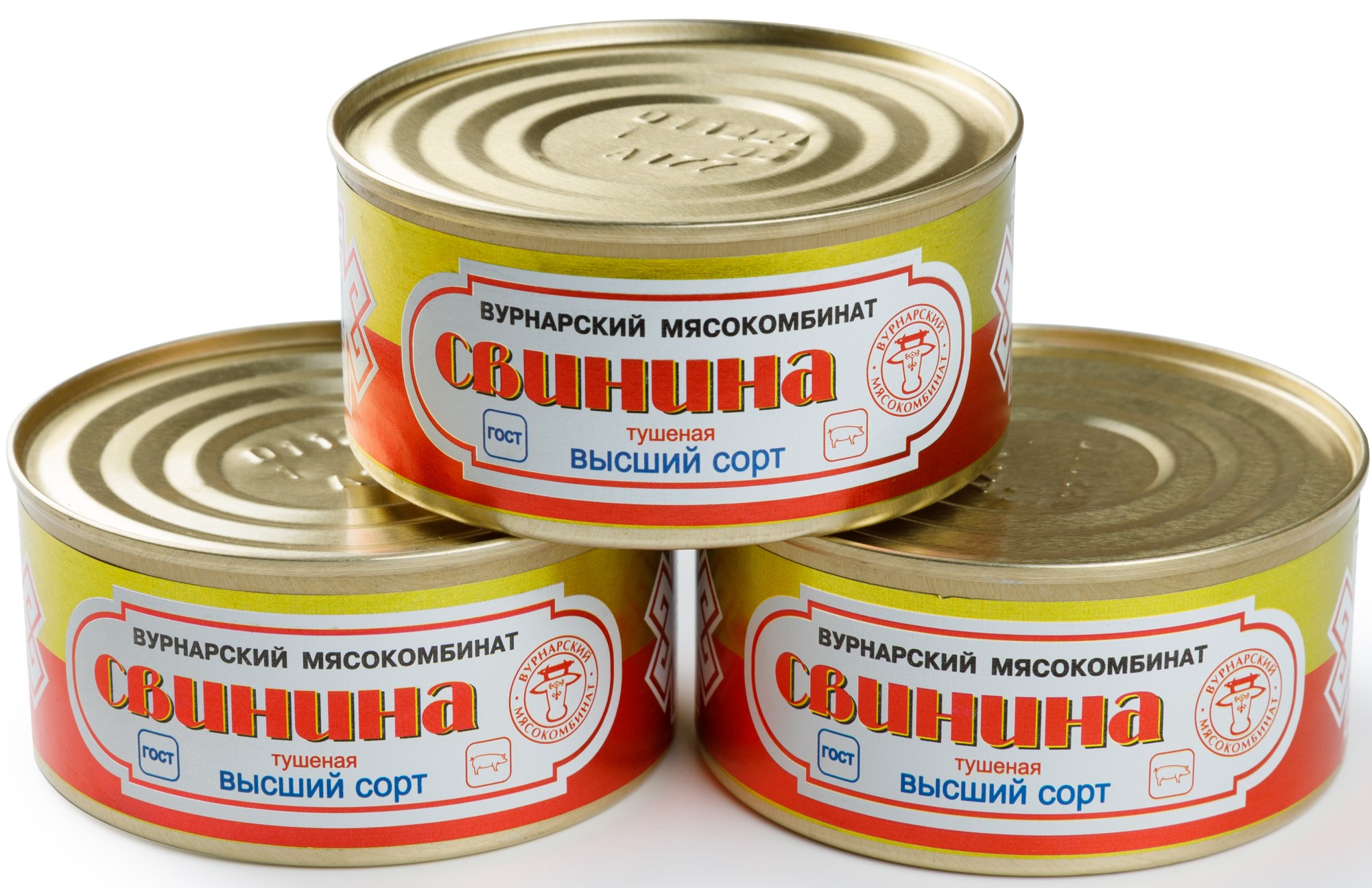 

Свинина тушеная Вурнарский МК 325 г