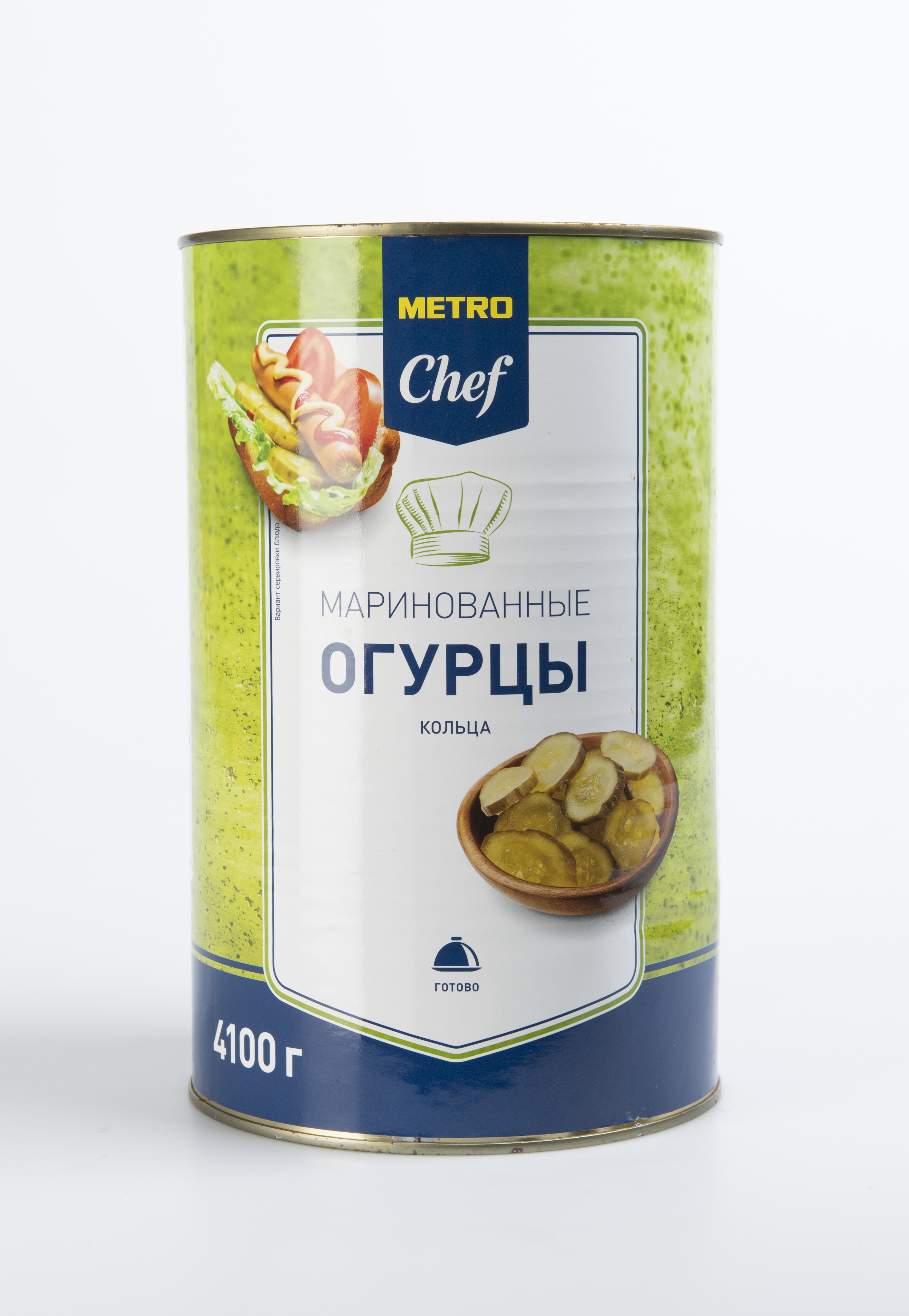 

Огурцы Metro Chef маринованные 4,1 кг