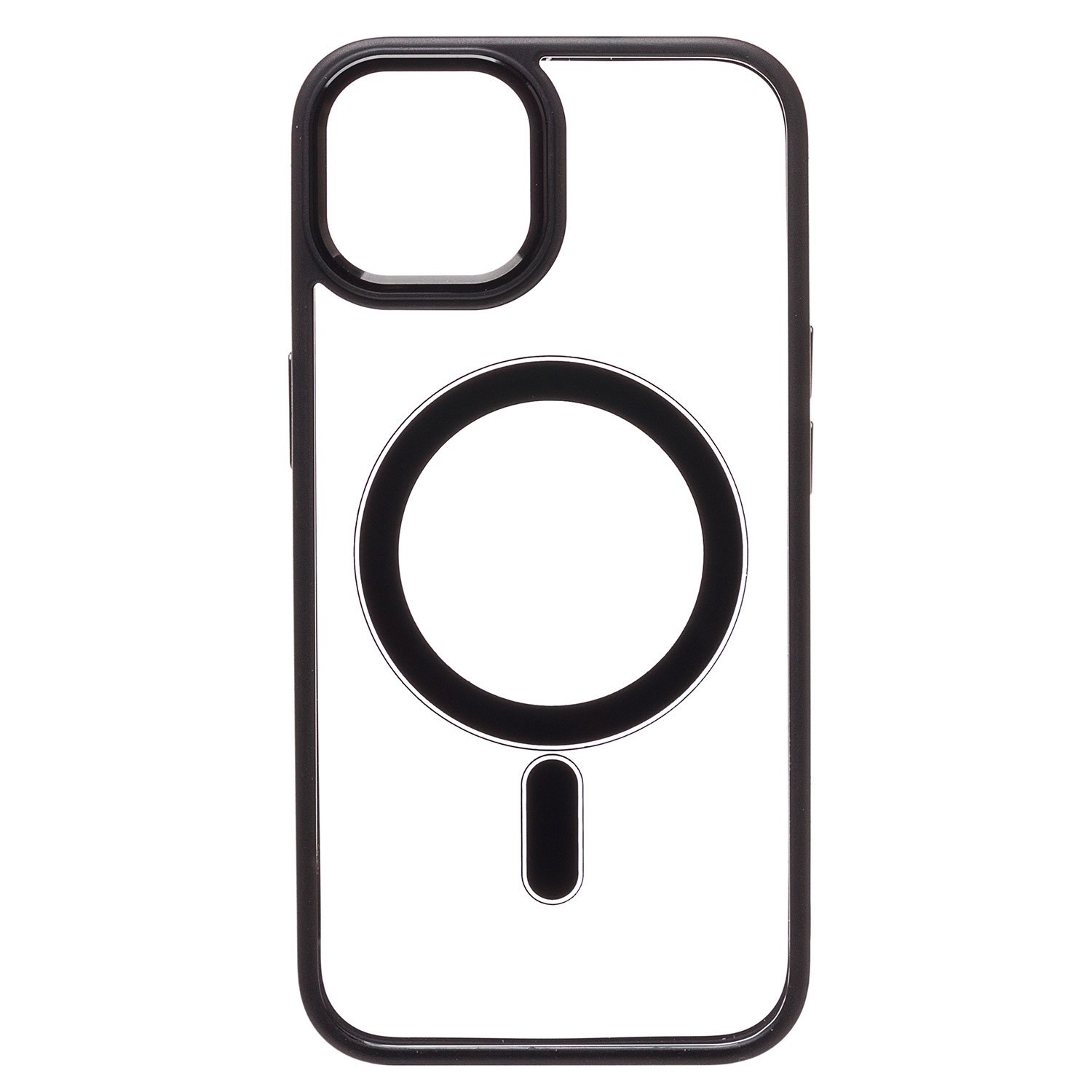 

Чехол iPhone 13 пластиковый MagSafe <черный>, iPhone 13