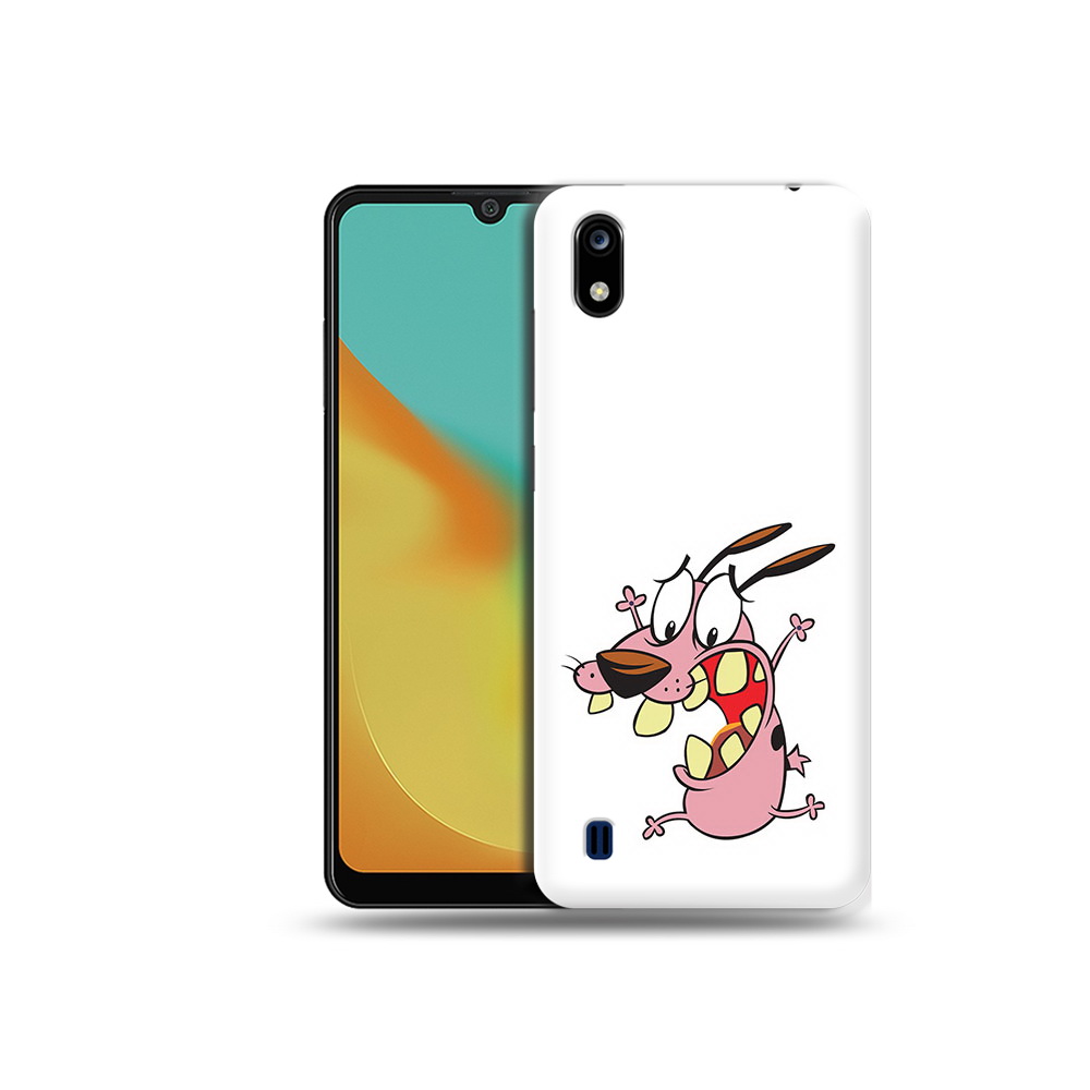 

Чехол MyPads Tocco для ZTE Blade A7 зубастый бобик (PT136477.473.371), Прозрачный, Tocco