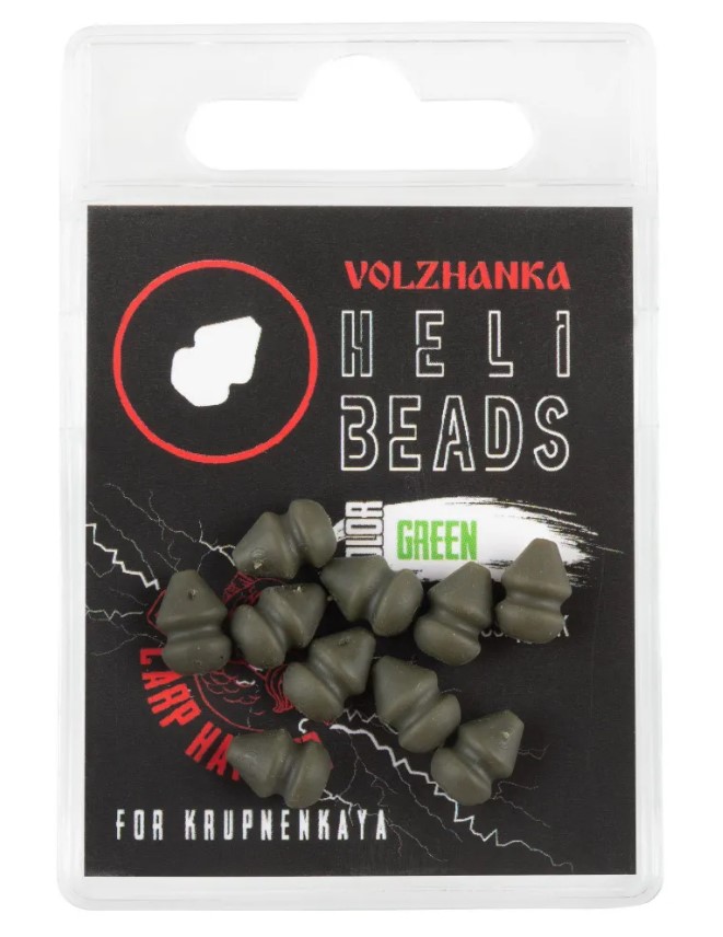 

Бусина для оснастки вертолет "Volzhanka Heli Beads ", Зеленый