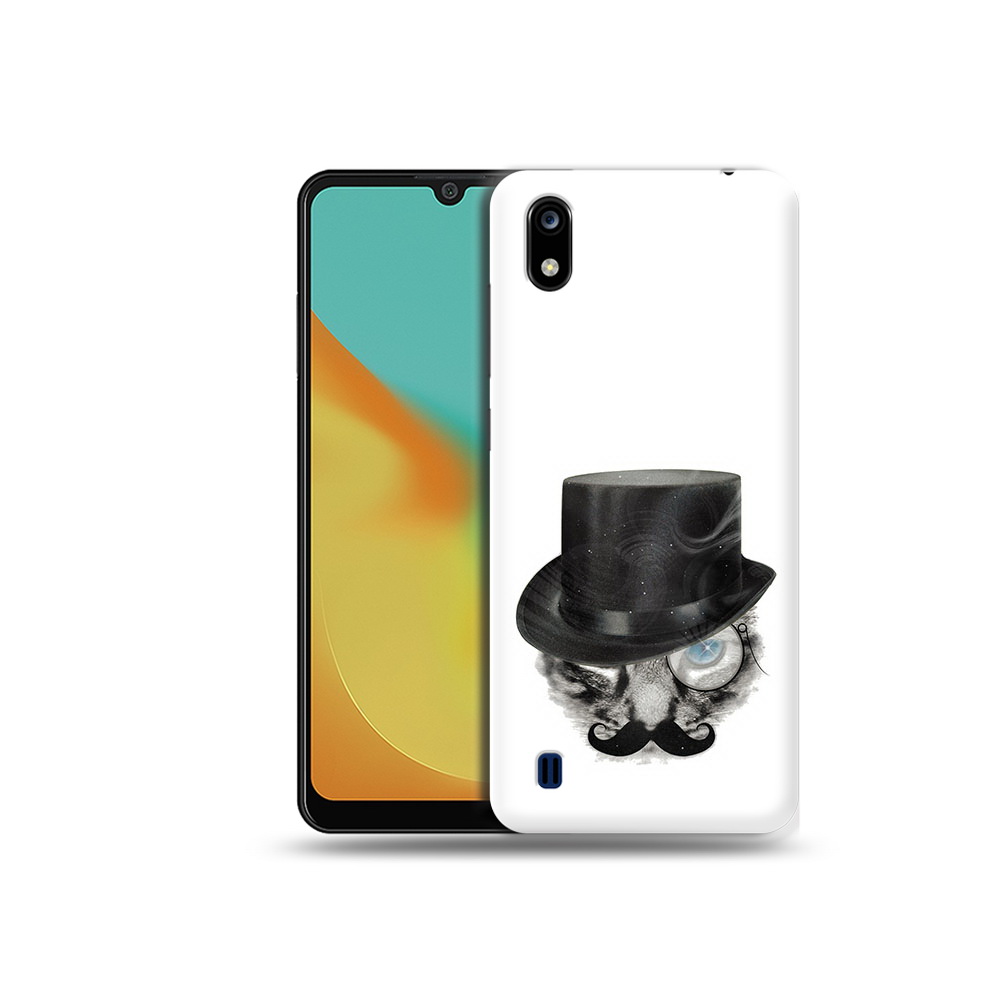 

Чехол MyPads Tocco для ZTE Blade A7 интелегентный кот (PT136477.473.378), Прозрачный, Tocco