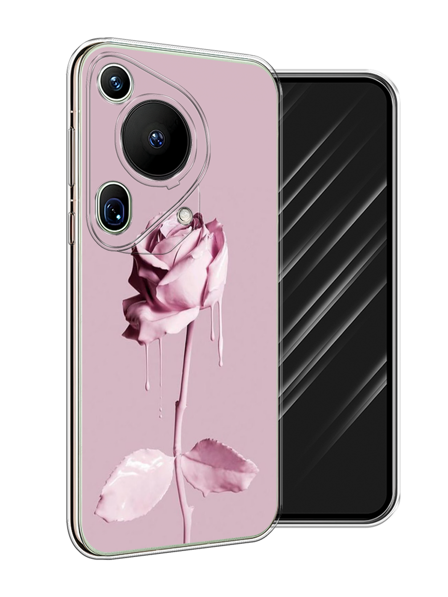 

Чехол Awog на Huawei Pura 70 Ultra "Роза в краске", Белый;розовый, 6124550-1