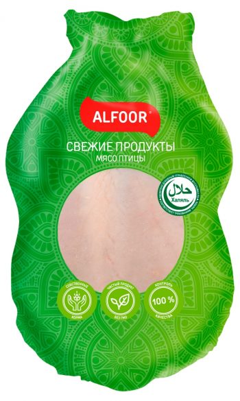 

Тушка цыпленка-бройлера Alfoor Халяль охлажденная