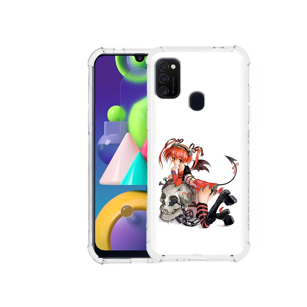 

Чехол MyPads Tocco для Samsung Galaxy M21 аниме (PT147110.591.221), Прозрачный, Tocco