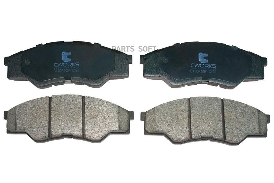 

Тормозные колодки CWORKS передние Low Metallic C11CR1094