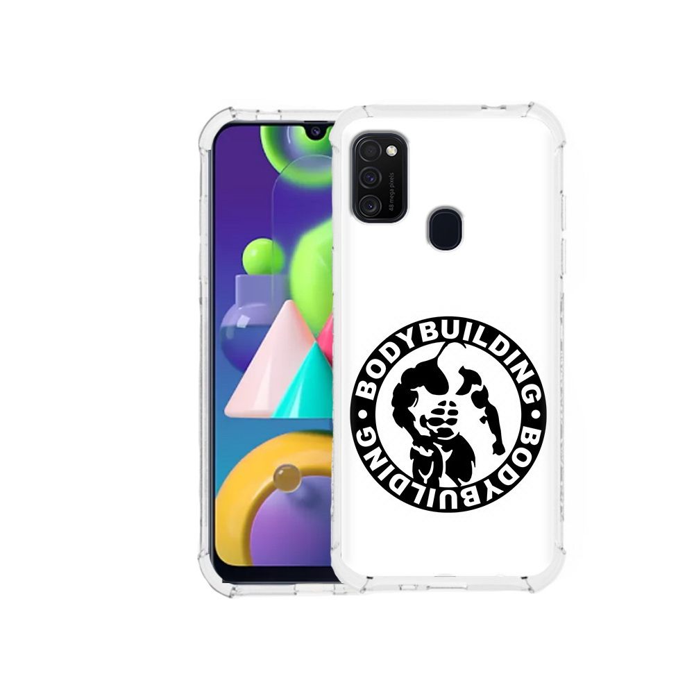 

Чехол MyPads Tocco для Samsung Galaxy M21 бодибилдинг (PT147110.591.240), Прозрачный, Tocco