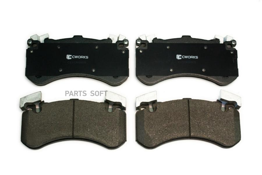 

Тормозные колодки CWORKS передние Low Metallic C11CR0005