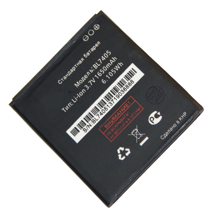 

Аккумулятор для Fly iQ449 (Pronto) (BL7405) OEM, BL7405