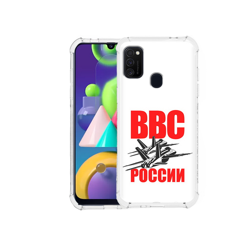 

Чехол MyPads Tocco для Samsung Galaxy M21 ввс (PT147110.591.257), Прозрачный, Tocco