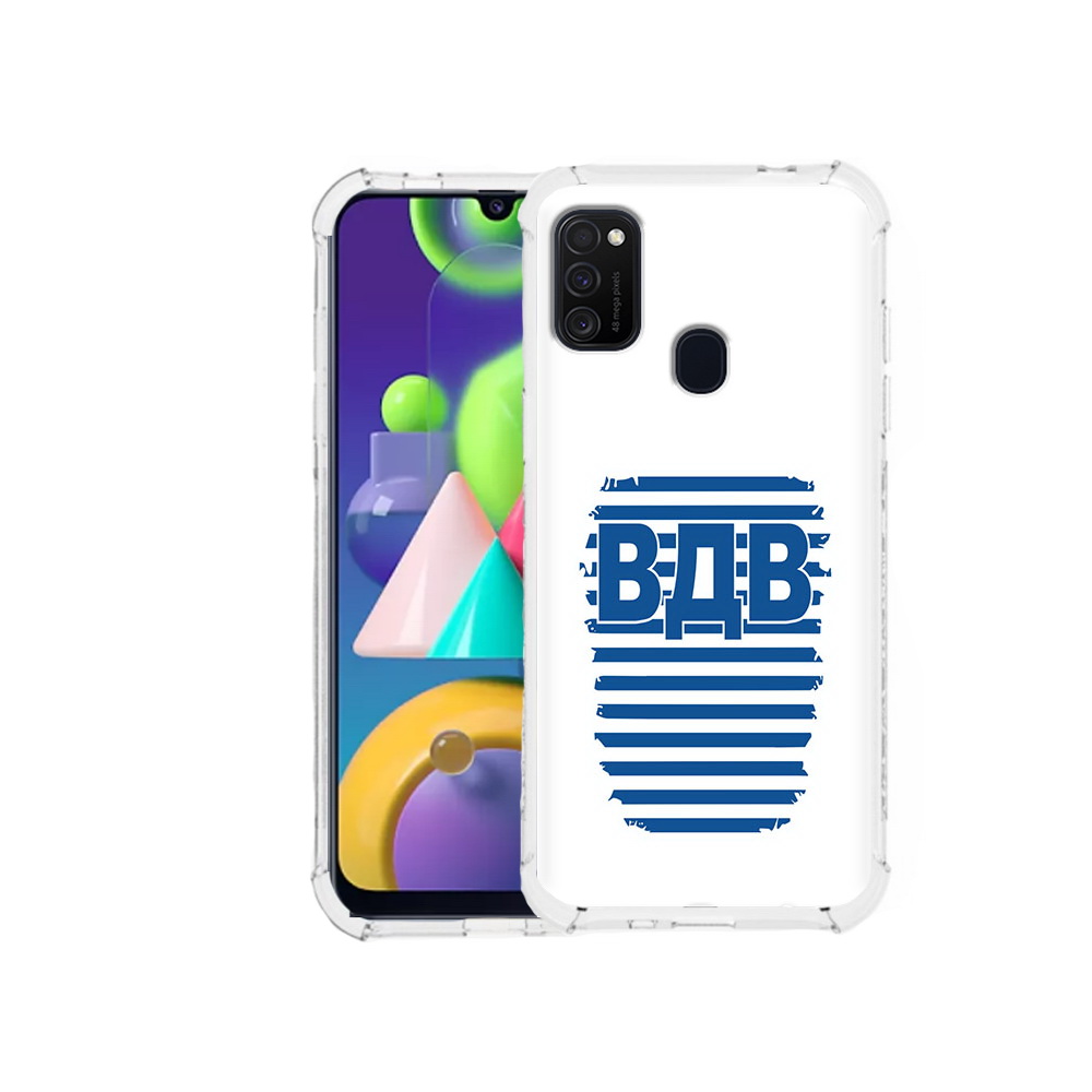 

Чехол MyPads Tocco для Samsung Galaxy M21 вдв2 (PT147110.591.259), Прозрачный, Tocco