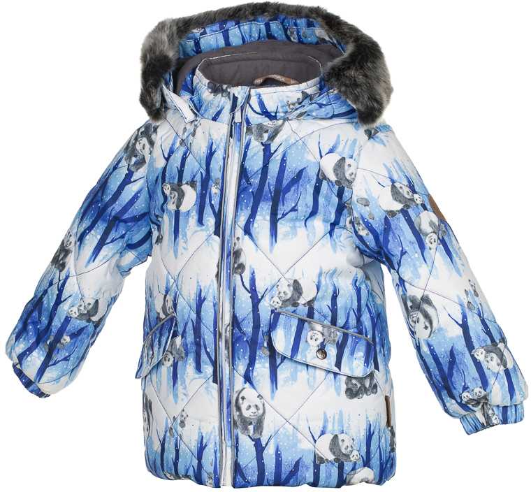 

Куртка Huppa Neely 1 72335, синий c принтом р.80, Neely 1