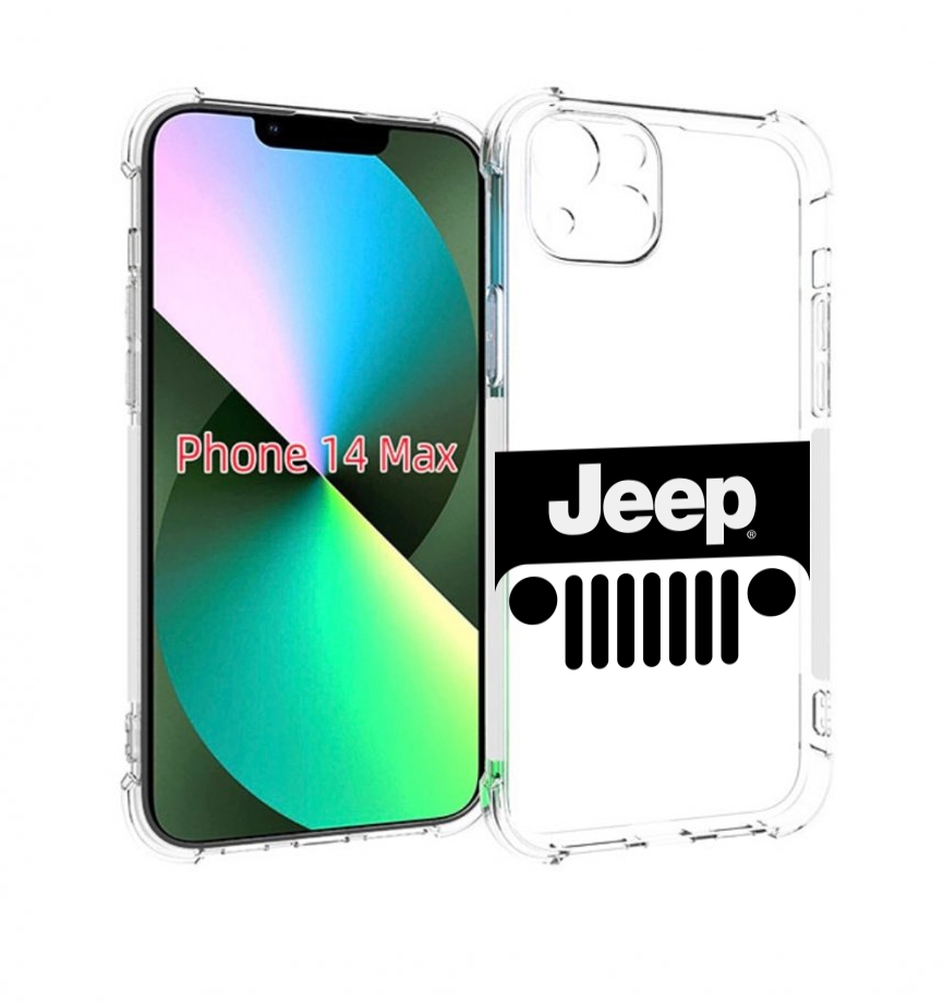 

Чехол MyPads jeep-3 мужской для iPhone 14 Plus (6.7), Прозрачный, Tocco