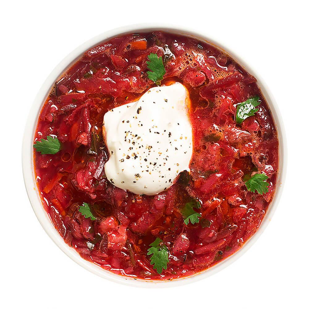 

Борщ Уже готово Азбука Вкуса, с говядиной, 270 г