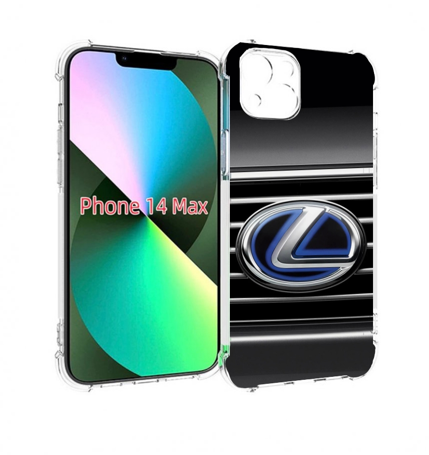 

Чехол MyPads lexus-2 для iPhone 14 Plus (6.7), Прозрачный, Tocco