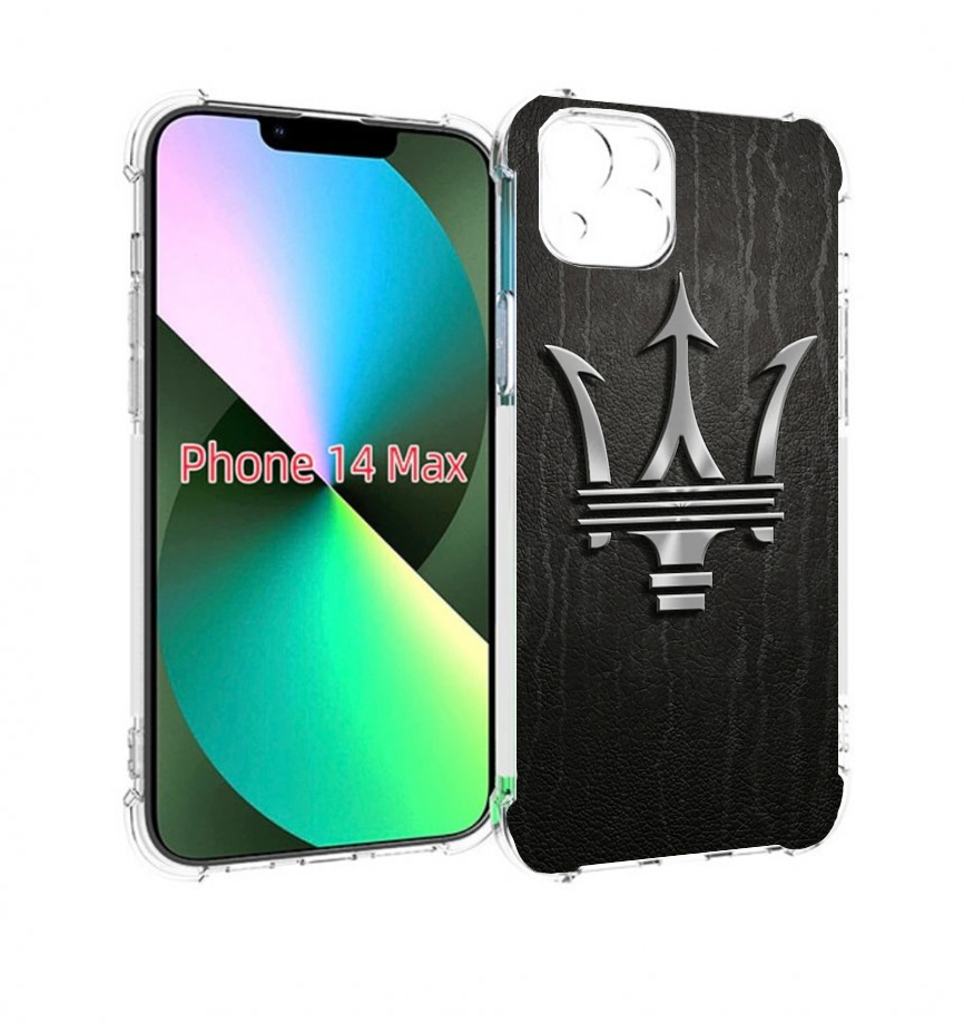 

Чехол MyPads maserati-3 мужской для iPhone 14 Plus (6.7), Прозрачный, Tocco