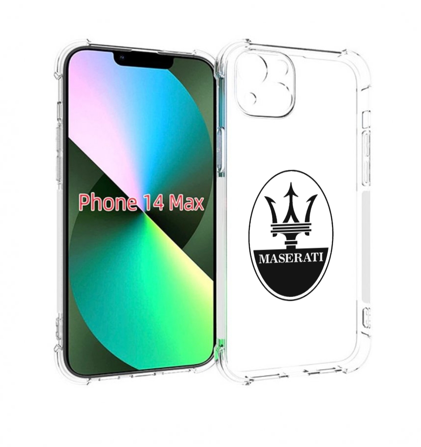 

Чехол MyPads maserati-4 для iPhone 14 Plus (6.7), Прозрачный, Tocco
