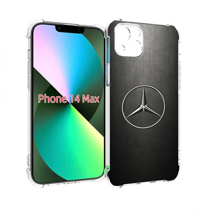 

Чехол MyPads mercedes 3 мужской для iPhone 14 Plus (6.7), Прозрачный, Tocco