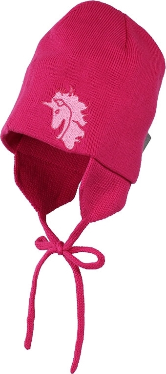 

Вязаная шапка Huppa Doody 70063, фуксиа р.XS, Розовый, Doody