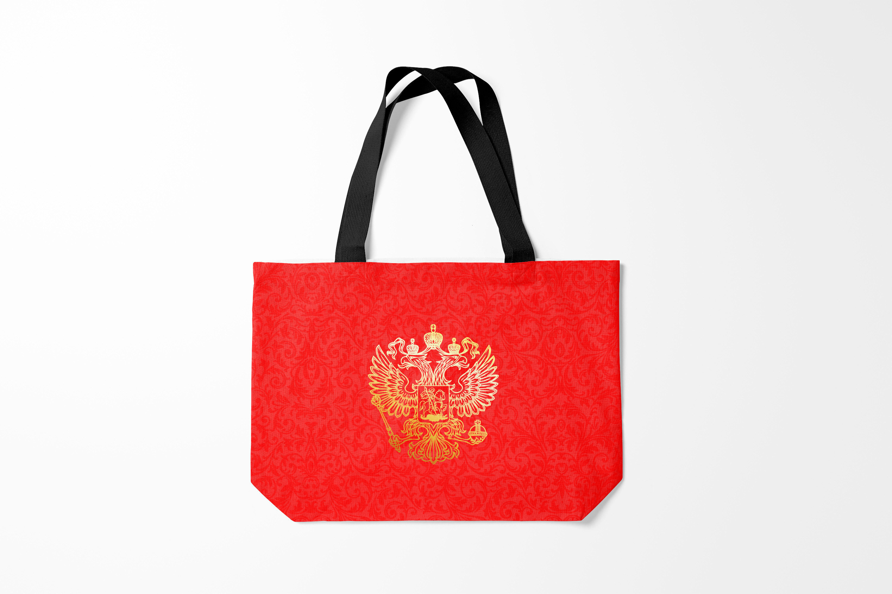 

Сумка шoппер унисекс Burnettie Я Русский Герб, красный, Я Русский Герб