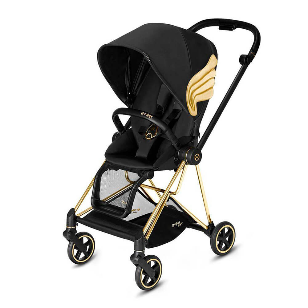 

Коляска с прогулочным блоком и рамой Cybex MIOS J Scott Wigs black, 518001321