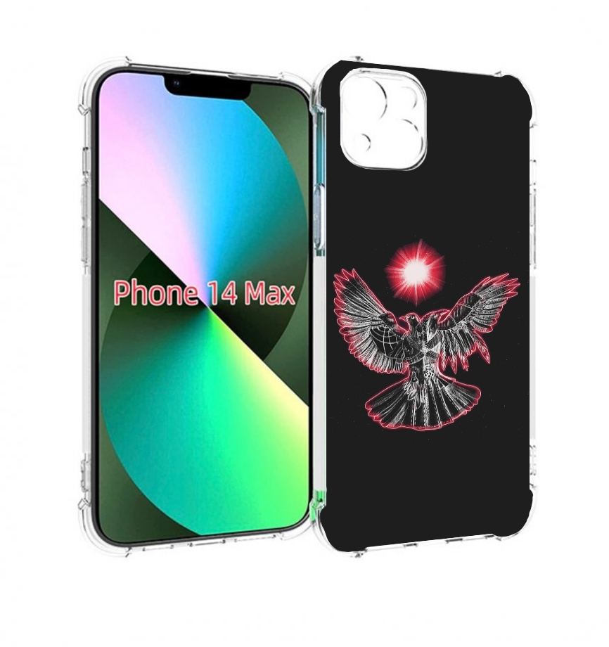 

Чехол MyPads pyrokinesis валькирия для iPhone 14 Plus (6.7), Прозрачный, Tocco