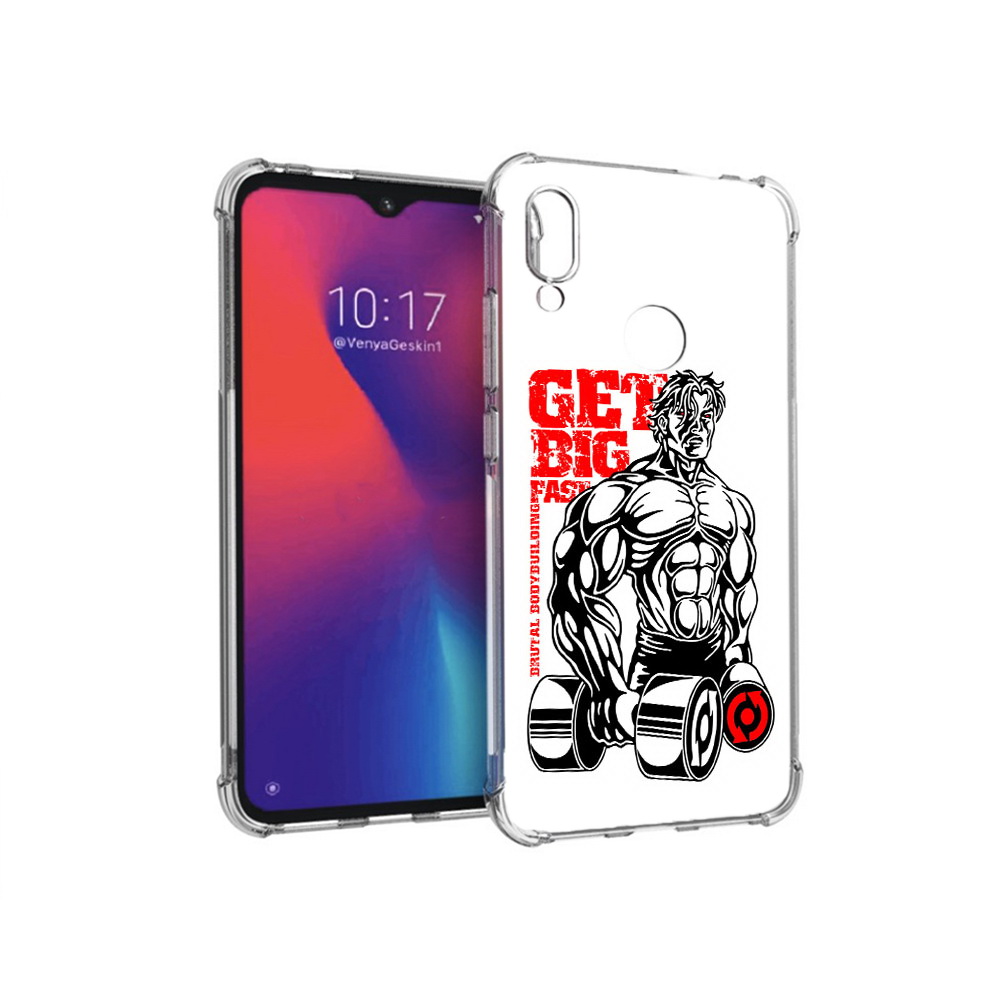 

Чехол MyPads Tocco для Xiaomi Redmi Note 7 накаченное тело (PT125338.275.495), Прозрачный, Tocco