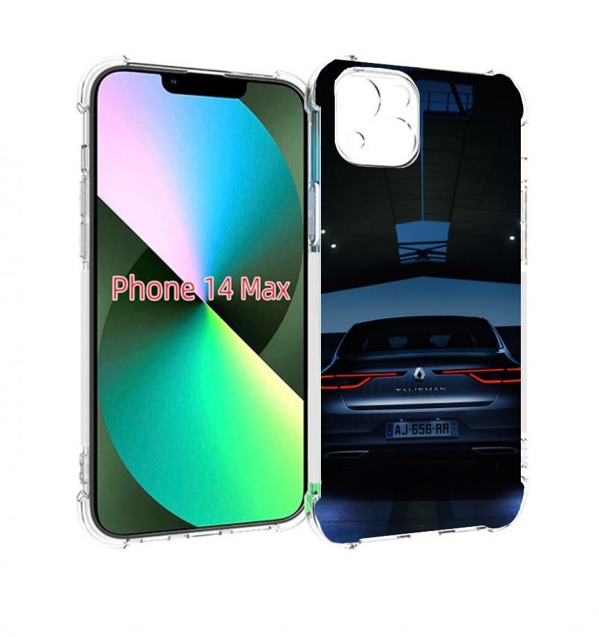 

Чехол MyPads renault 1 для iPhone 14 Plus (6.7), Прозрачный, Tocco