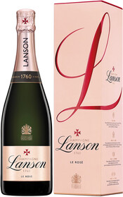

Шампанское Lanson Rose Label Brut Rose, gift box, 0,75 л